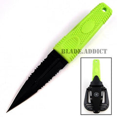 ZOMBIE MILITARY TACTICAL HUNTING DAGGER KNIFE Scuba Rescue Boot Diving Blade