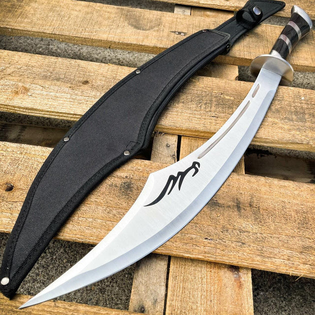 25" Aladdin Style Arabian Scimitar Sword Prince Persia Pirate Cutlass |  BLADE ADDICT