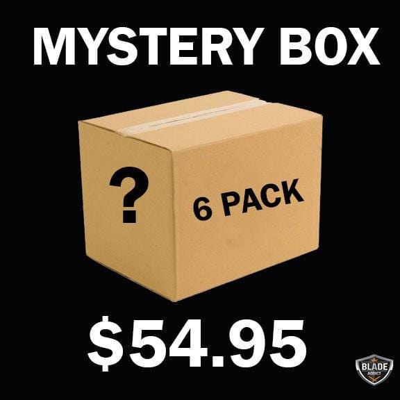 MYSTERY BOX KNIFE PACK (6 KNIVES) - BLADE ADDICT