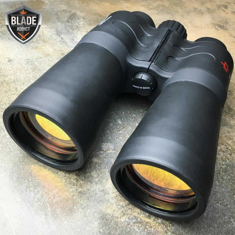 Day/Night 30X50 Multi-Coated Military Zoom Binoculars w/Pouch Hunting - BLADE ADDICT