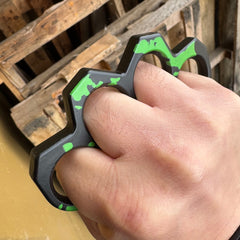 Green Zombie Knuckles [Paper Weight]