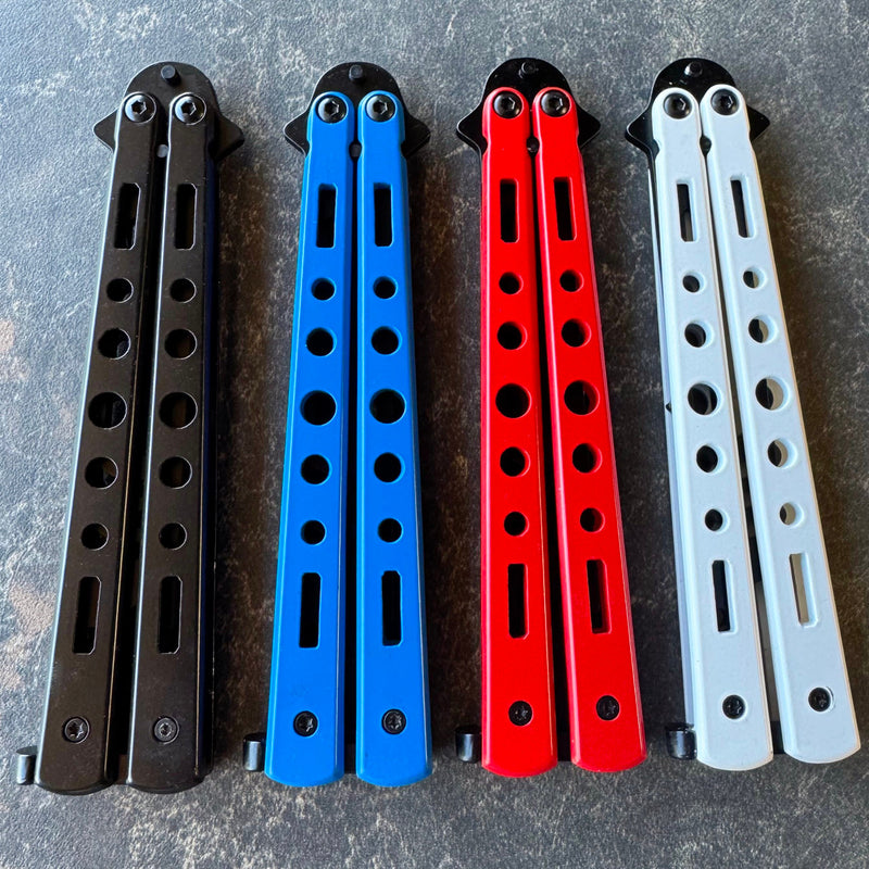 SHARK BOTTLE OPENER TRAINER BUTTERFLY KNIFE