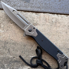 Heavy Duty Tactical Spring Assisted Pocket Knife