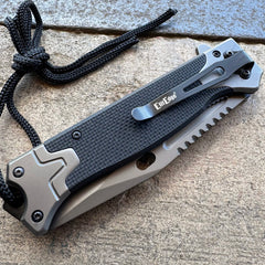 Heavy Duty Tactical Spring Assisted Pocket Knife
