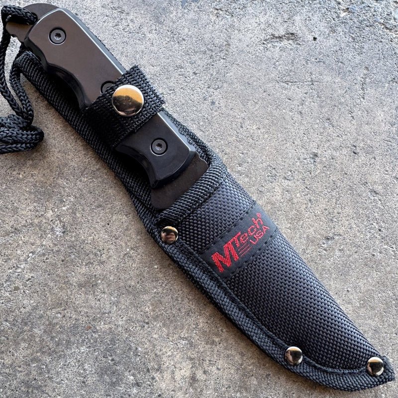 8" Short Survival Full Tang Fixed Blade w/ Sheath