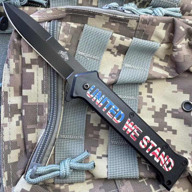 United We Stand Patriot Spring Assisted Pocket Knife