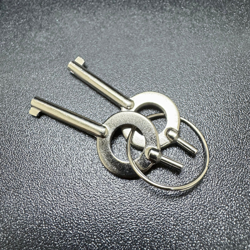 New Standard Universal Handcuff Key 2 Cuff Keys
