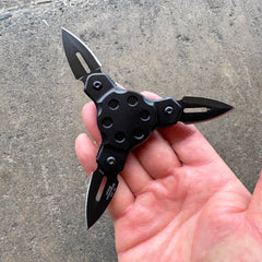 Perfect Point - Folding Throwing Star - Black