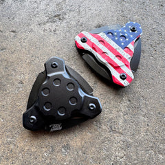 Perfect Point - Folding Throwing Star - Black