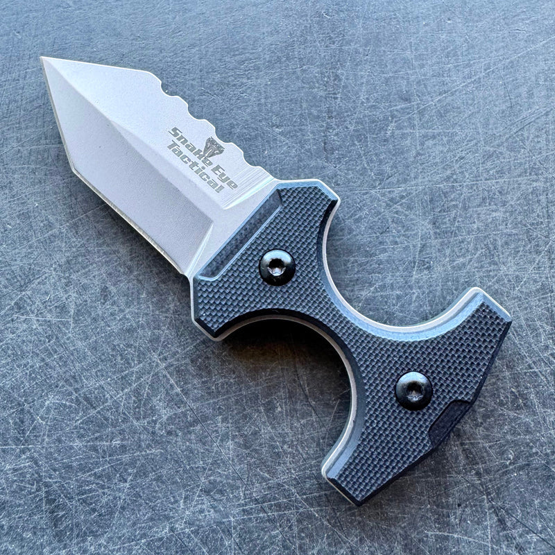 Push Dagger Style Neck Knife