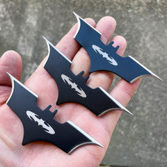 Mini 3PC Black Bat Throwing Knives