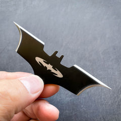 Mini 3PC Black Bat Throwing Knives