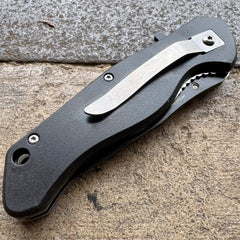Fight - President Trump Red & Blue Spring Assisted Knife