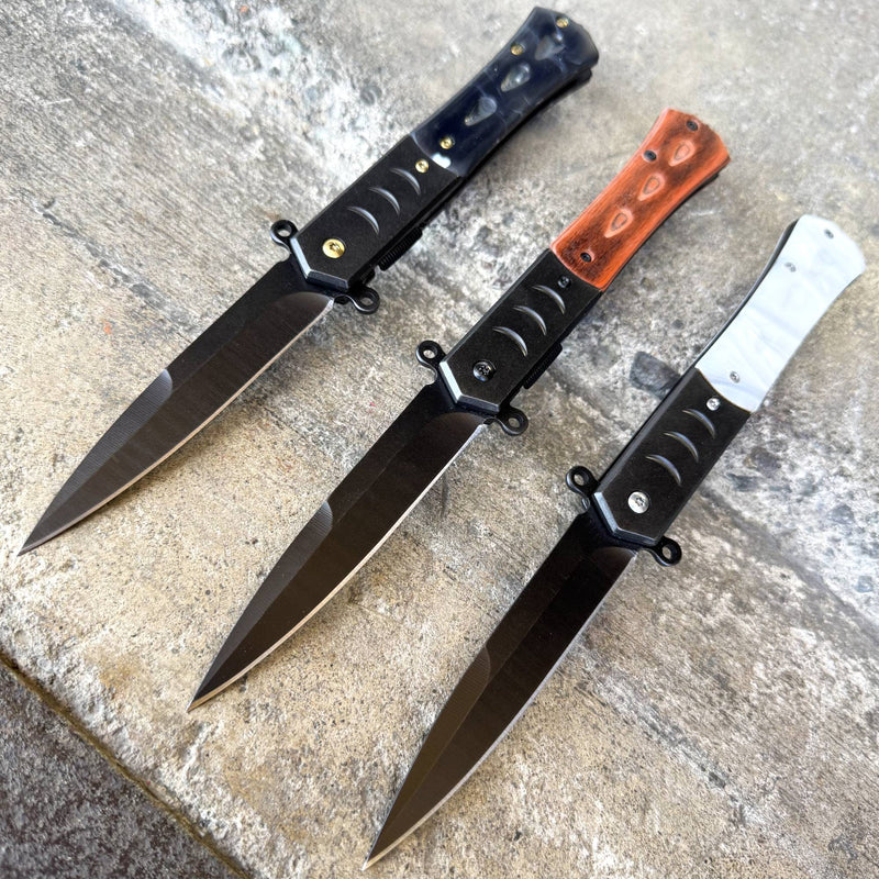 9" Classic Spring Assisted Pocket Knife