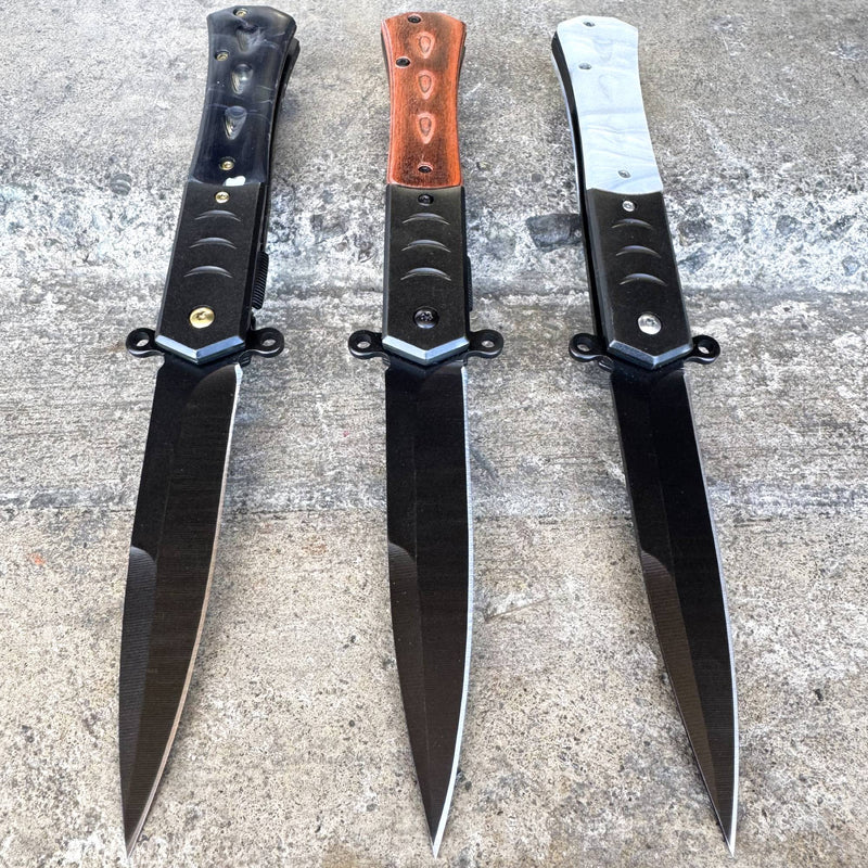 9" Classic Spring Assisted Pocket Knife