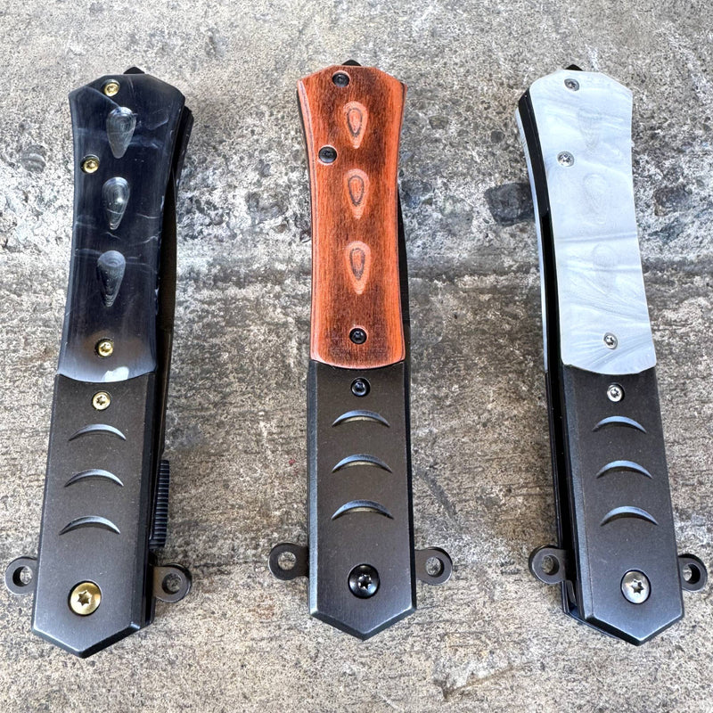 9" Classic Spring Assisted Pocket Knife