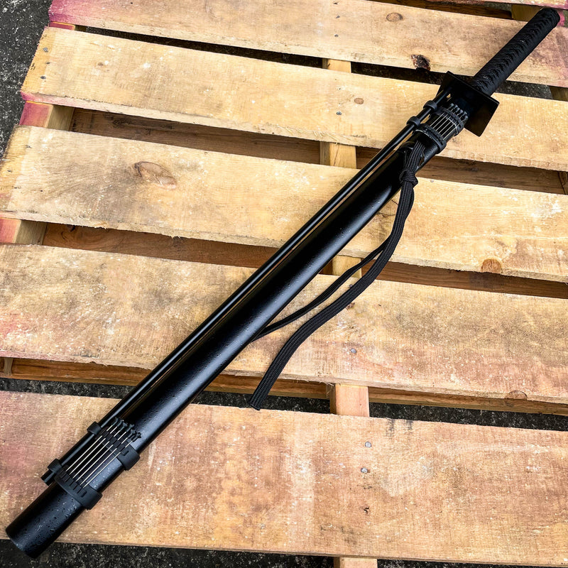 Ninja Samurai Sword w/ Built-In Blow Gun