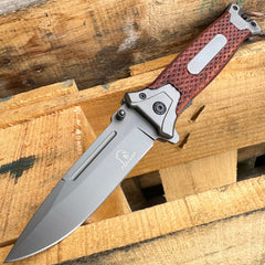 Outlander Hunter Survivor Spring Assisted Pocket Knife