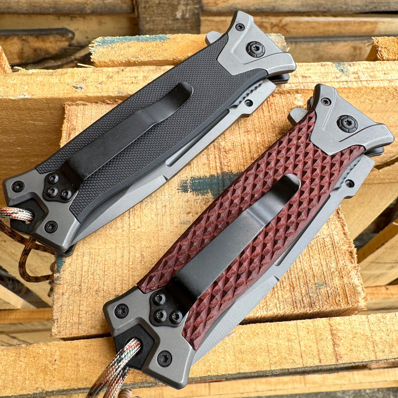 Outlander Hunter Survivor Spring Assisted Pocket Knife