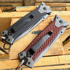 Outlander Hunter Survivor Spring Assisted Pocket Knife