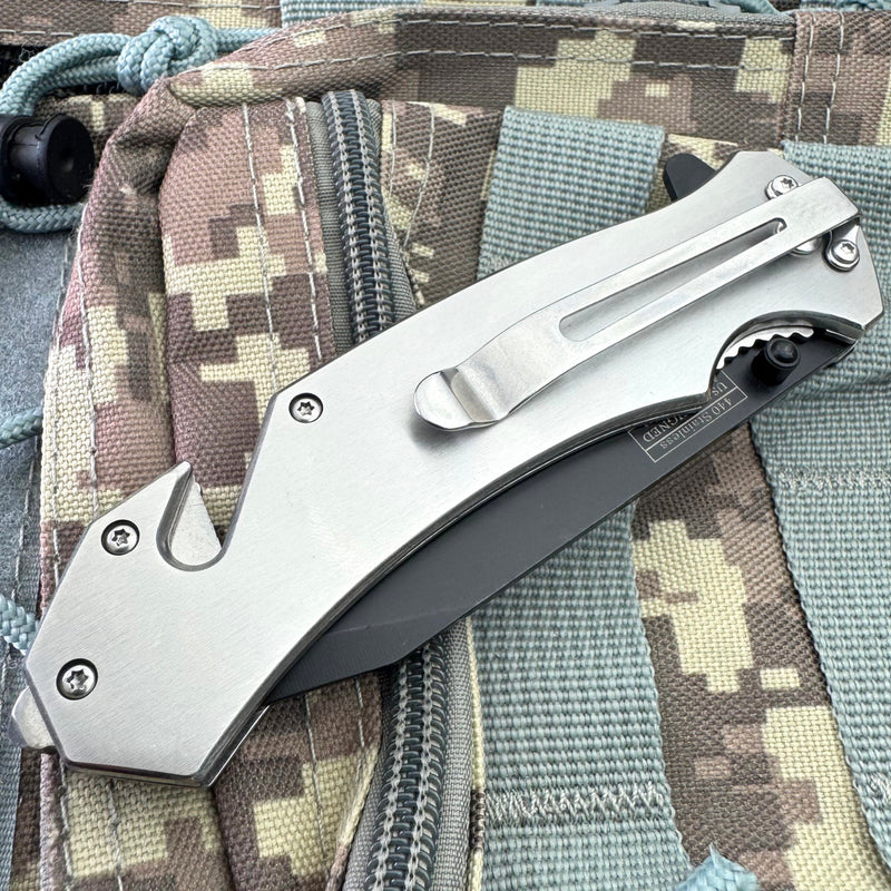 USA American Flag Patriotic Dont Tread On Me Pocket Knife