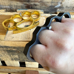 Metal Belt Buckle Knuckle w/ Pin