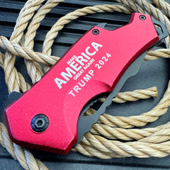 TRUMP FLIPPER 2024 POCKET KNIFE