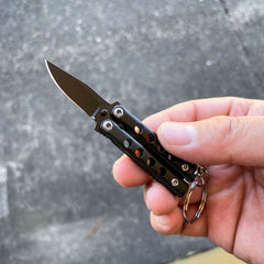 Quicky Keychain Butterfly Knife Mini Novelty Balisong