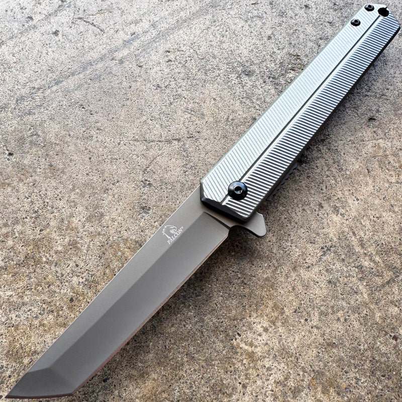 8.25" Tanto Falcon Spring Assisted Pocket Knife