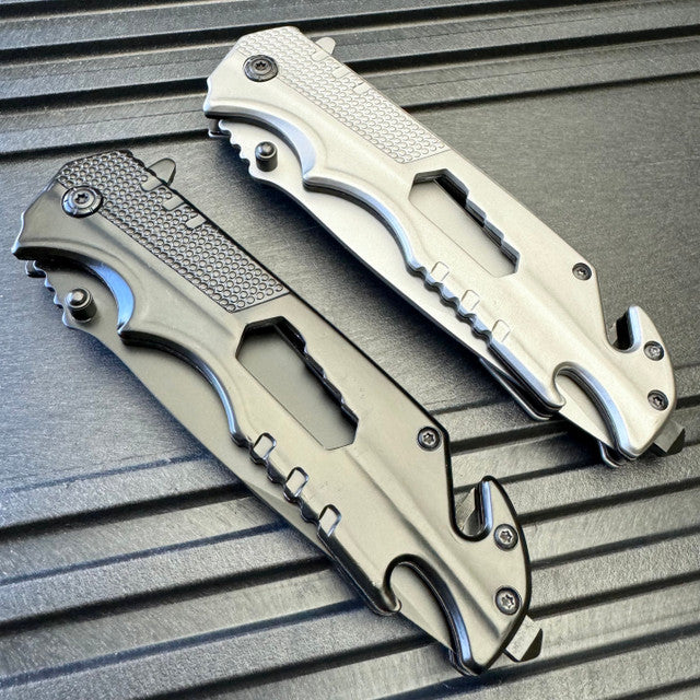 Rescue Style Spring Assisted Pocket Knife