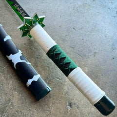 Sanemi's Green Nichirin Katana (Metal)