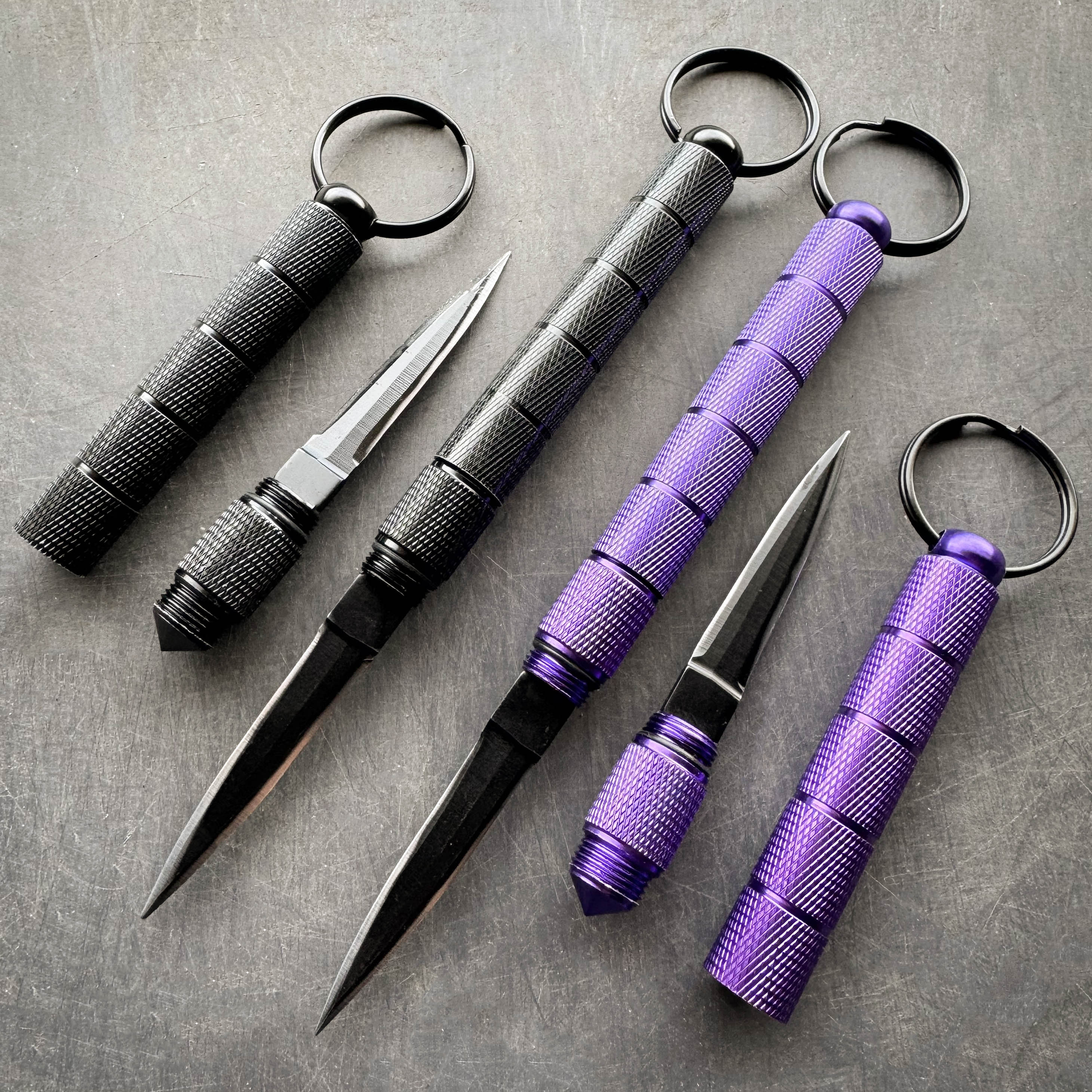 Kubotan Knife w/ Key Ring BLADE ADDICT