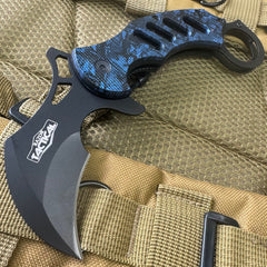 Razor Tactical Karambit Spring Assisted Open Folding Pocket Knife Curve Blade