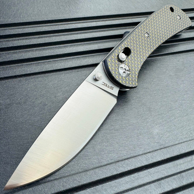 8.5" Carbon Fiber Handle Axis Folding Knife