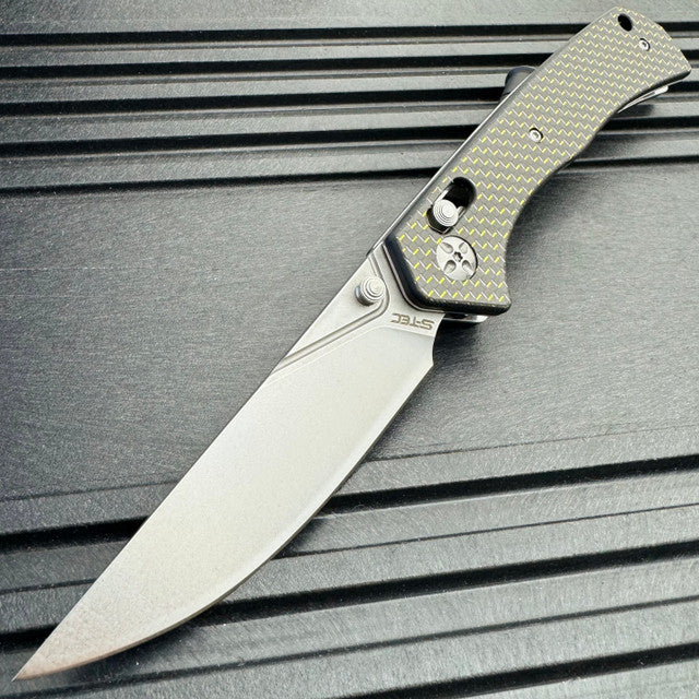 8.5" Carbon Fiber Handle Axis Folding Knife