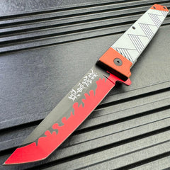 Anime Spring Assisted Pocket Knife