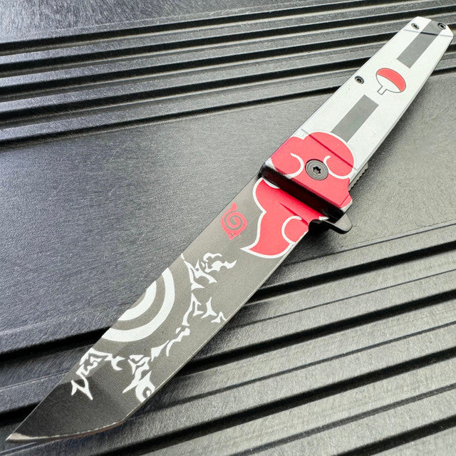 Anime Spring Assisted Pocket Knife