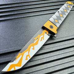 Anime Spring Assisted Pocket Knife