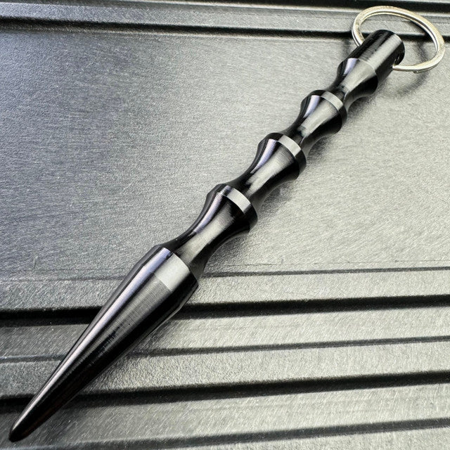 Polished Pointed Kubaton Self Defense Keychain