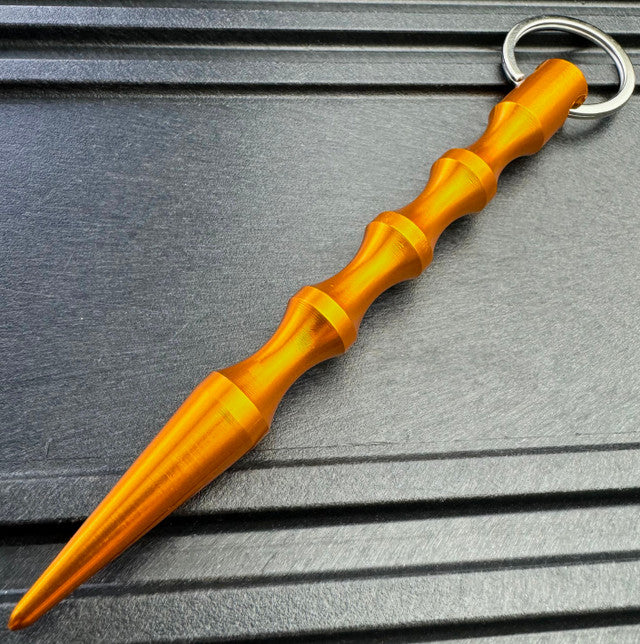 Polished Pointed Kubaton Self Defense Keychain