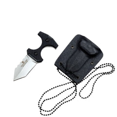 Push Dagger Style Neck Knife