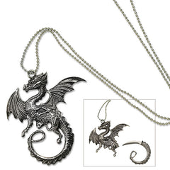 Dragon Fixed Blade Fantasy Neck Knife