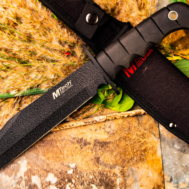 14" MTECH Bowie Fixed Blade Knife
