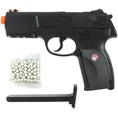 RUGER P345 LICENSED AIRSOFT CO2 GAS PISTOL GUN - BLADE ADDICT