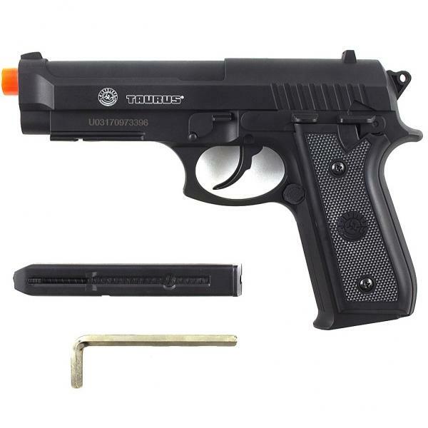 TAURUS PT92 377 FPS CO2 GAS Non-Blowback M9 Airsoft Pistol Replica w/ BBs SET - BLADE ADDICT