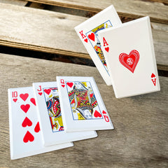 Royal Flush Throwing Cards - BLADE ADDICT