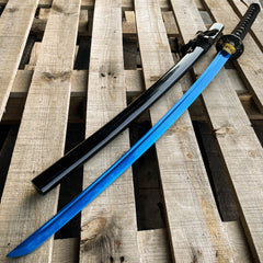 TEN RYU - HAND FORGED SAMURAI SWORD - BLADE ADDICT