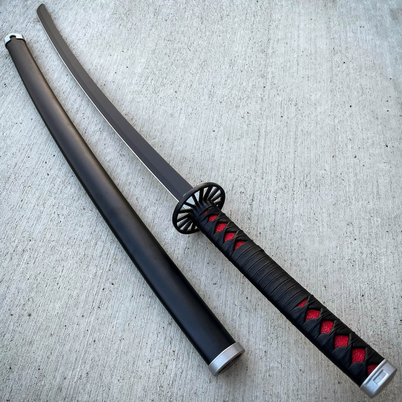 41" Demon Slayer Sword Bamboo wooden blade Katana Samurai cosplay For Anime - BLADE ADDICT