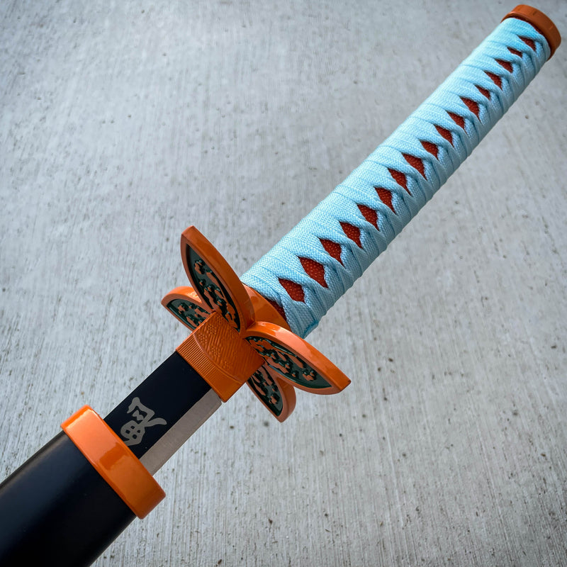 41" Demon Slayer Sword Bamboo wooden blade Katana Samurai cosplay For Anime - BLADE ADDICT