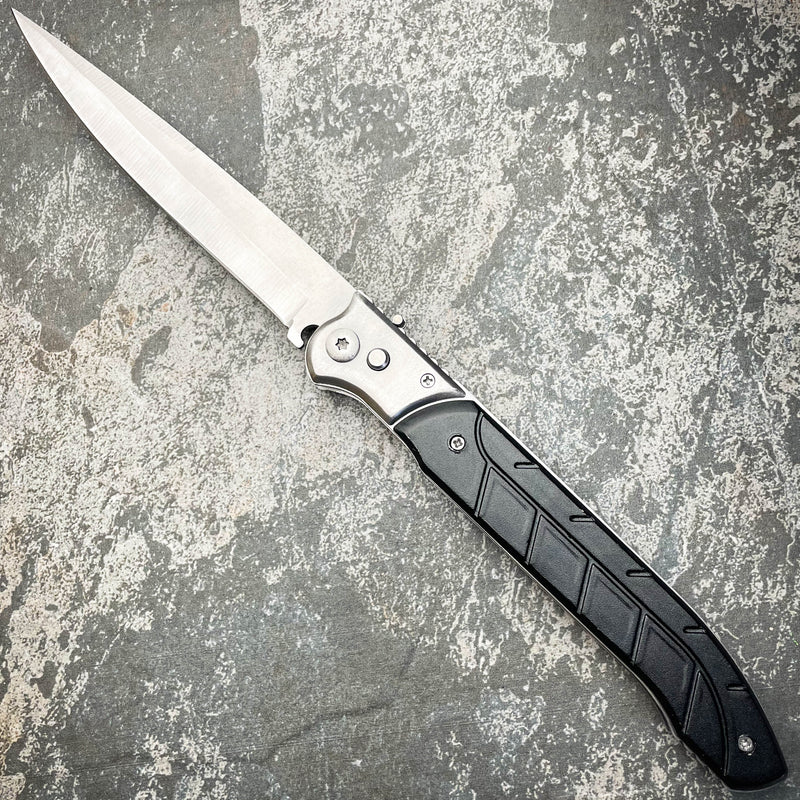 12" Large Automatic Switch Pocket Knife - BLADE ADDICT